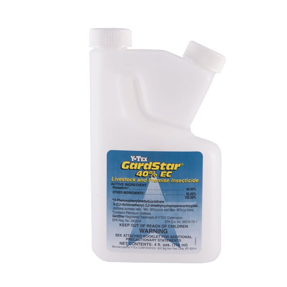 Y-Tex GardStar 40% EC Livestock and Premise Insecticide 4 Oz. (4 Oz.)