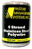 Pasture Management Polywire - 6 Strand Stainless Steel (660 ft.)