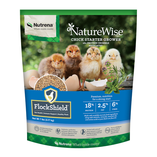 Nutrena® NatureWise® Medicated Chick Starter Grower Feed