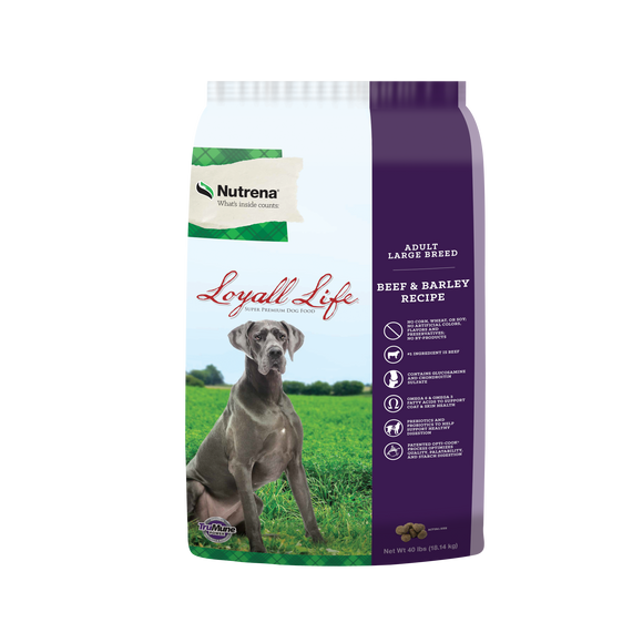 Nutrena® Loyall Life® Adult Large Breed Beef & Barley