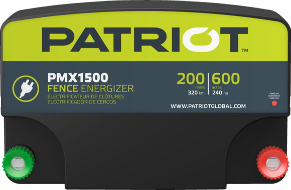 Patriot PMX1500 Fence Energizer (AC)